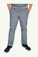 Caniboo: EMIR 4-pocket mens scrub pants in ice grey